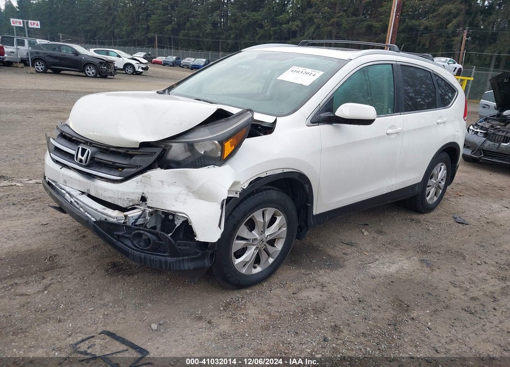 2014 HONDA CR-V EX-L VIN: 5J6RM4H77EL015390