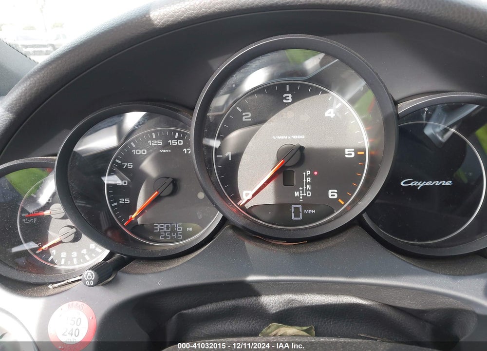 2015 PORSCHE CAYENNE VIN: WP1AF2A21FLA35831