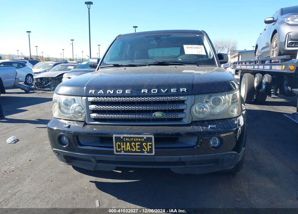2008 LAND ROVER RANGE ROVER SPORT HSE VIN: SALSK25458A120594