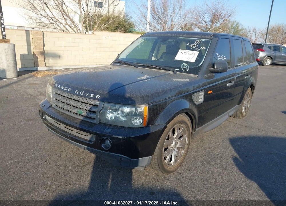2008 LAND ROVER RANGE ROVER SPORT HSE VIN: SALSK25458A120594