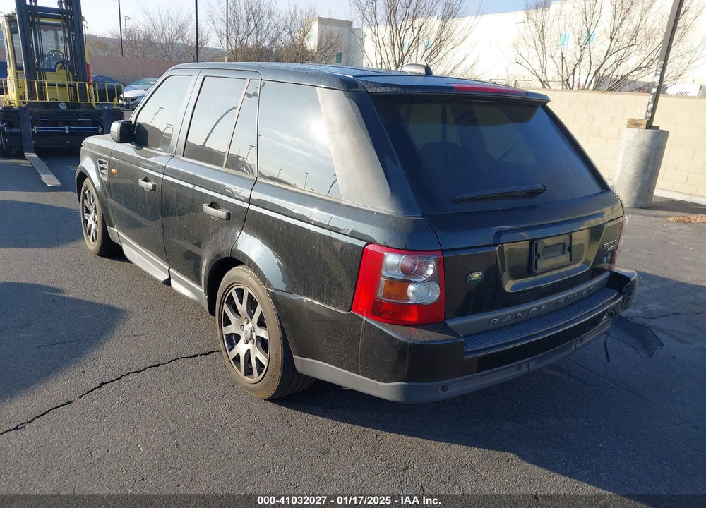 2008 LAND ROVER RANGE ROVER SPORT HSE VIN: SALSK25458A120594