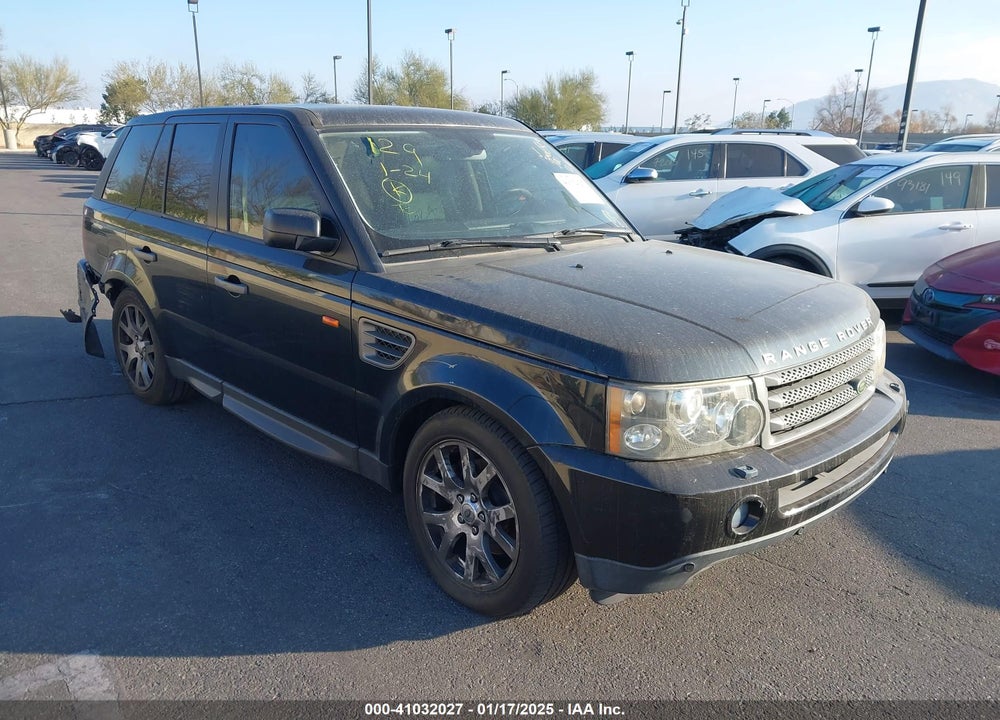 2008 LAND ROVER RANGE ROVER SPORT HSE VIN: SALSK25458A120594