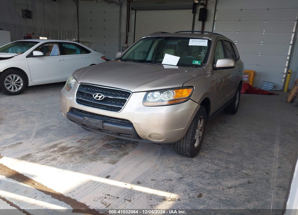 2007 HYUNDAI SANTA FE GLS VIN: 5NMSG73D27H067334