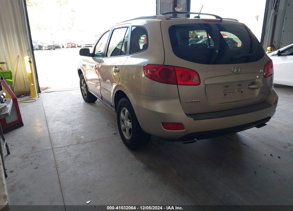 2007 HYUNDAI SANTA FE GLS VIN: 5NMSG73D27H067334