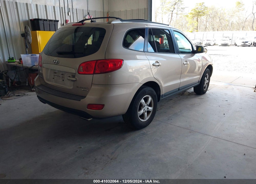 2007 HYUNDAI SANTA FE GLS VIN: 5NMSG73D27H067334
