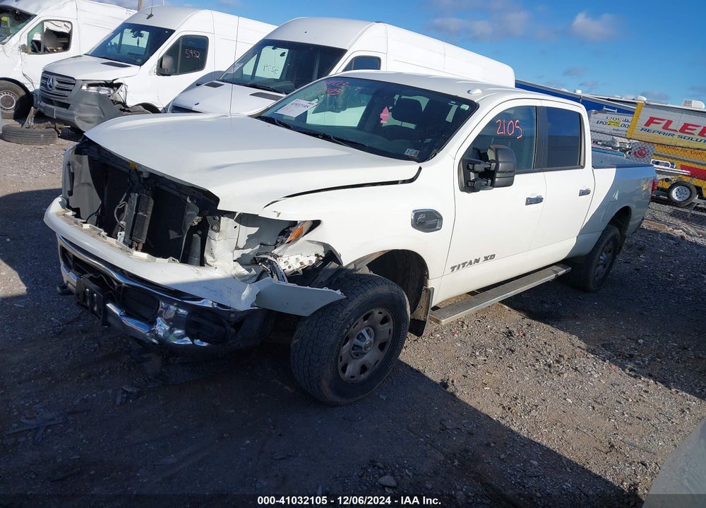 2017 NISSAN TITAN XD SV DIESEL VIN: 1N6BA1F36HN543720