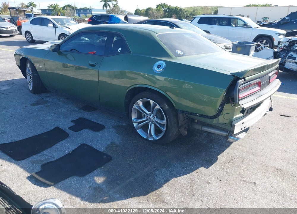 2022 DODGE CHALLENGER R/T VIN: 2C3CDZBT7NH151101