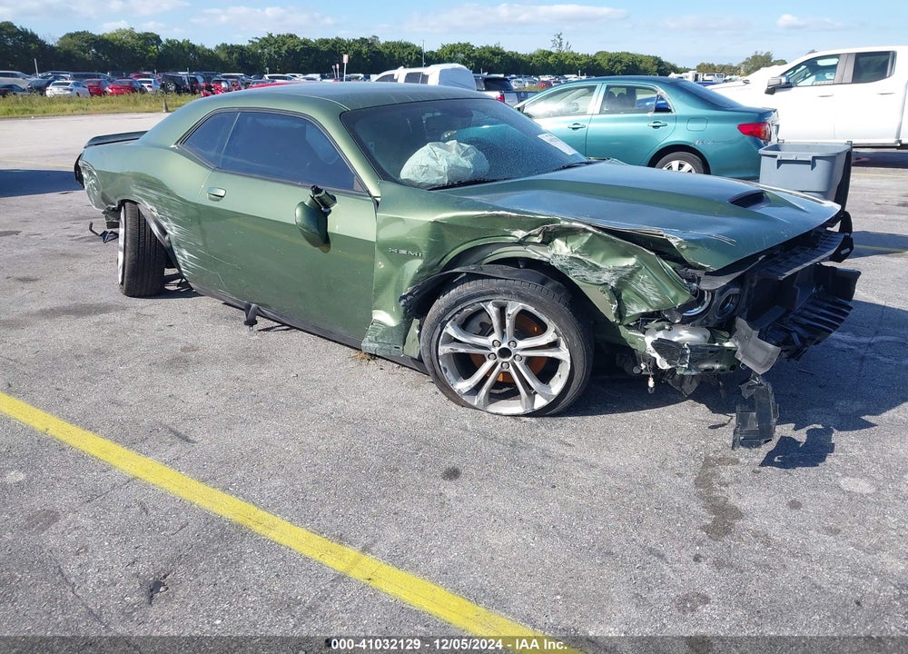 2022 DODGE CHALLENGER R/T VIN: 2C3CDZBT7NH151101