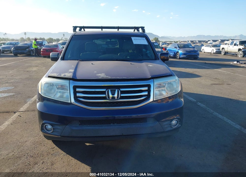 2013 HONDA PILOT EX VIN: 5FNYF3H43DB015433