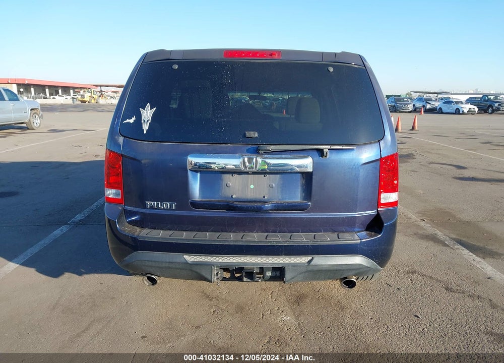 2013 HONDA PILOT EX VIN: 5FNYF3H43DB015433