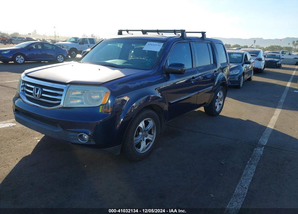 2013 HONDA PILOT EX VIN: 5FNYF3H43DB015433