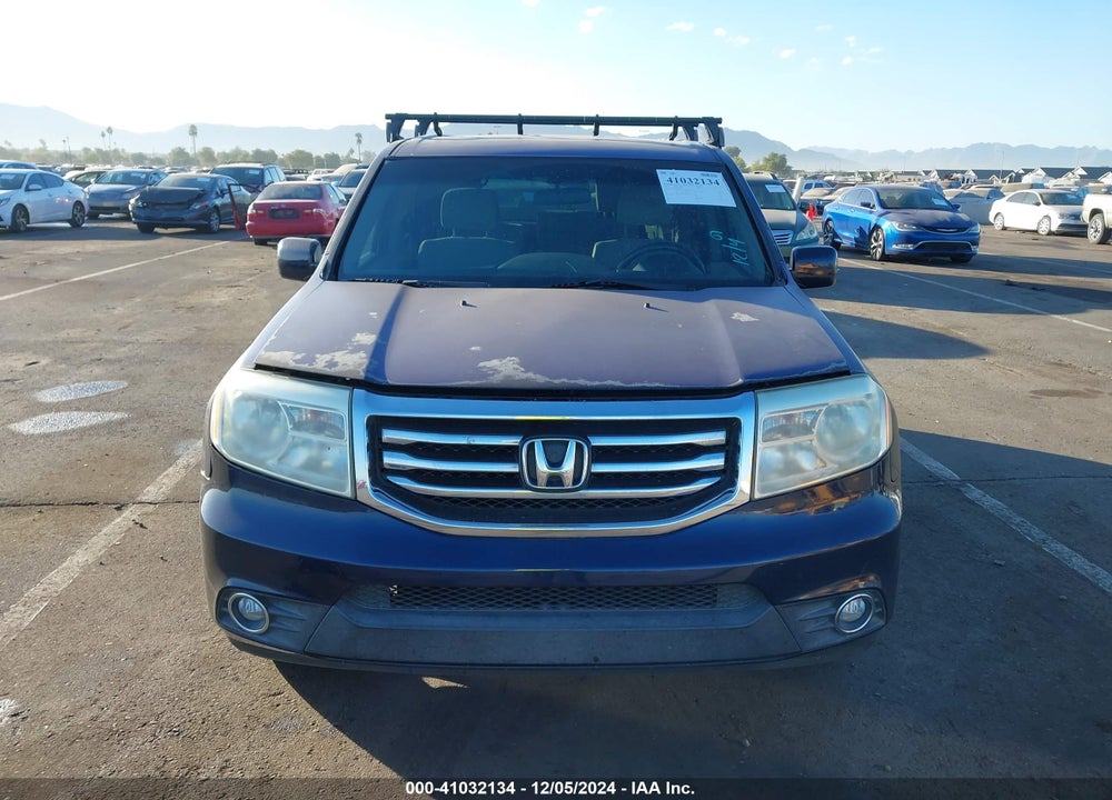 2013 HONDA PILOT EX VIN: 5FNYF3H43DB015433