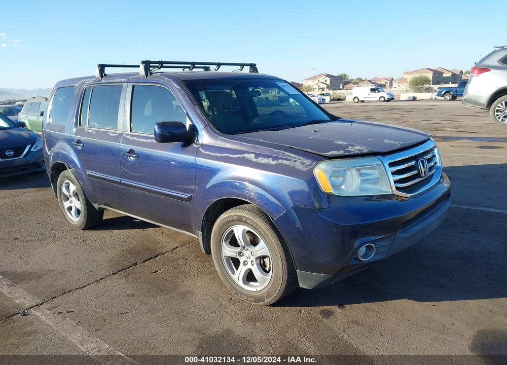 2013 HONDA PILOT EX VIN: 5FNYF3H43DB015433