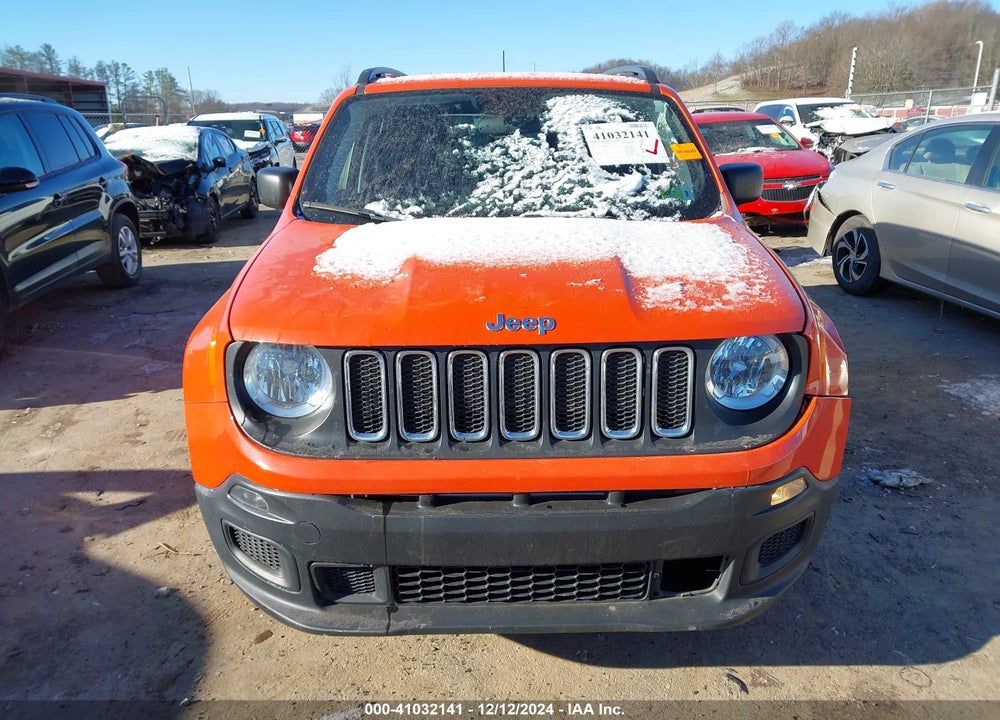 2018 JEEP RENEGADE SPORT 4X4 VIN: ZACCJBAB5JPH71698