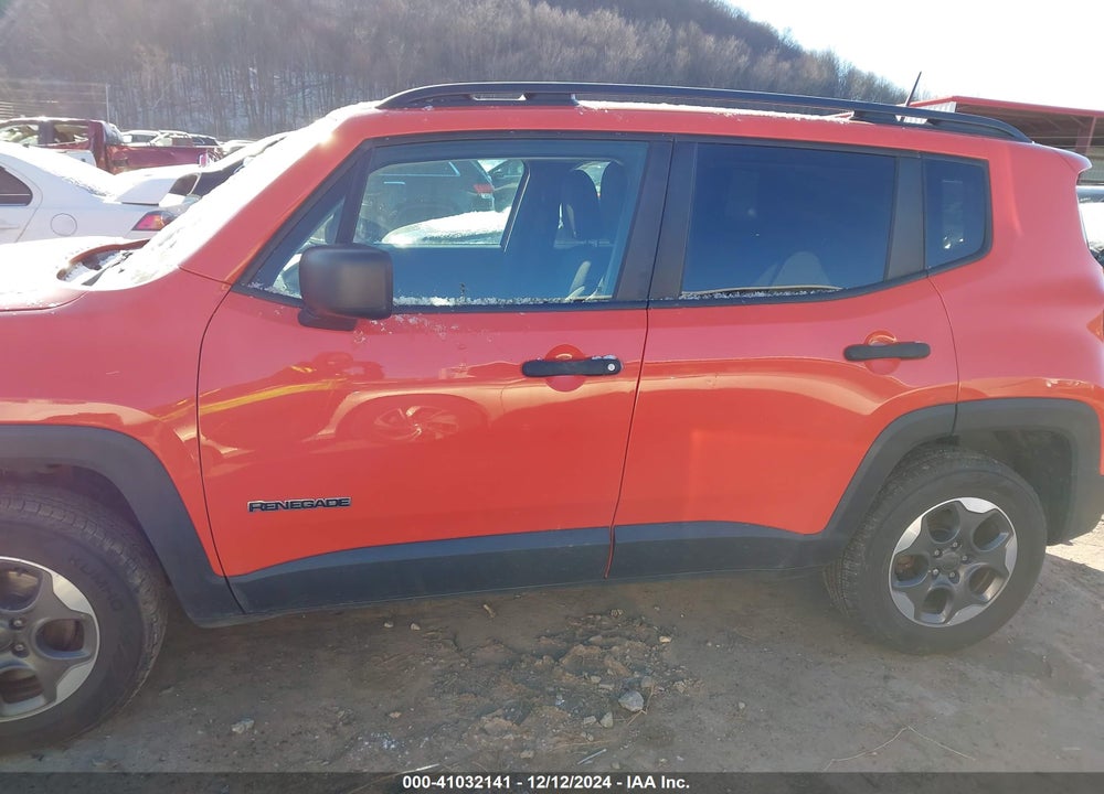 2018 JEEP RENEGADE SPORT 4X4 VIN: ZACCJBAB5JPH71698