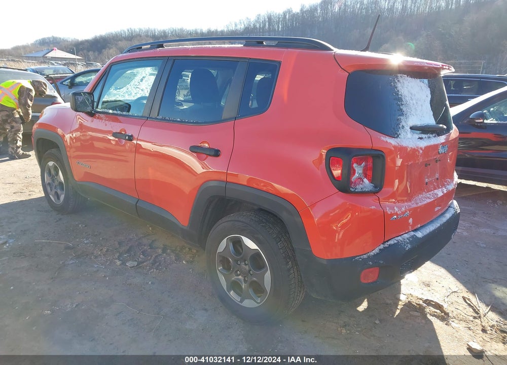 2018 JEEP RENEGADE SPORT 4X4 VIN: ZACCJBAB5JPH71698