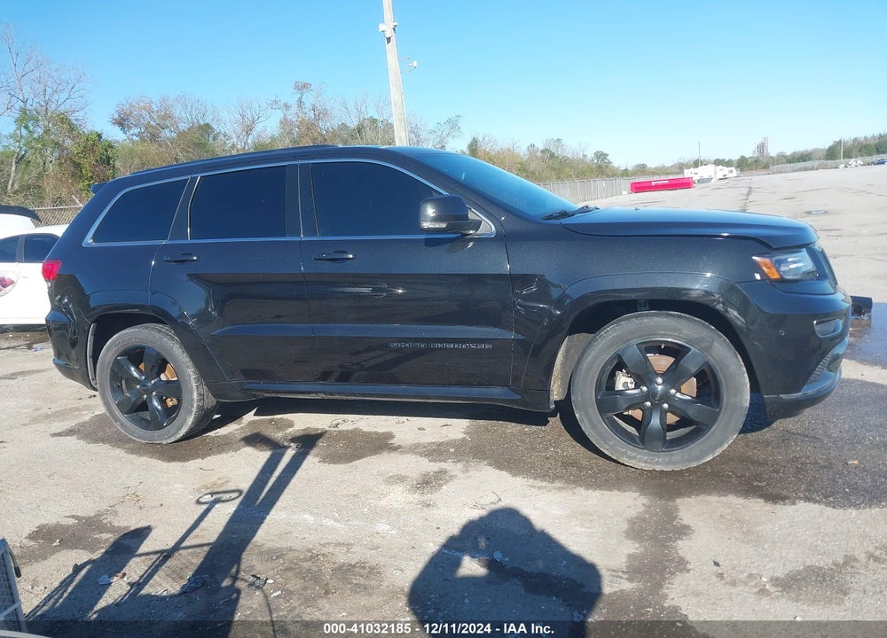 2016 JEEP GRAND CHEROKEE HIGH ALTITUDE VIN: 1C4RJECGXGC464416