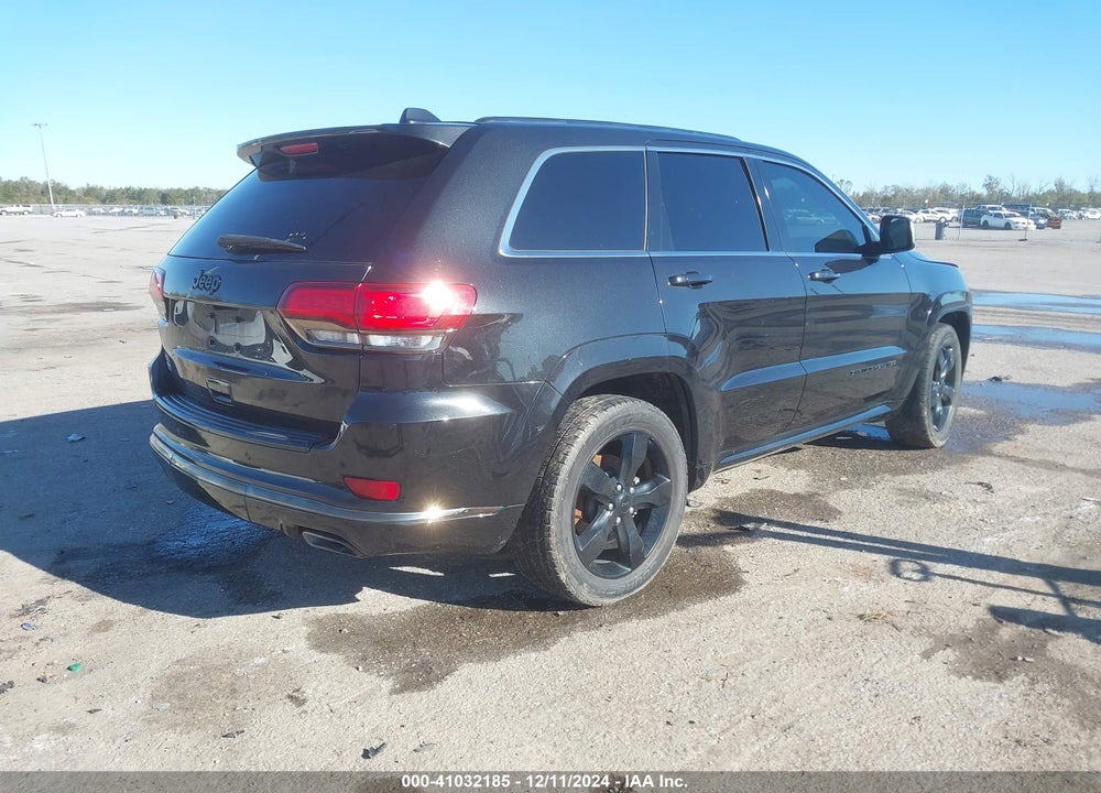 2016 JEEP GRAND CHEROKEE HIGH ALTITUDE VIN: 1C4RJECGXGC464416