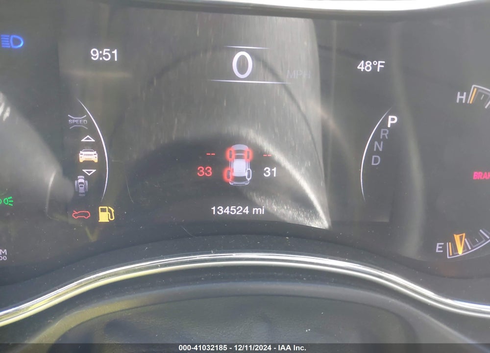 2016 JEEP GRAND CHEROKEE HIGH ALTITUDE VIN: 1C4RJECGXGC464416