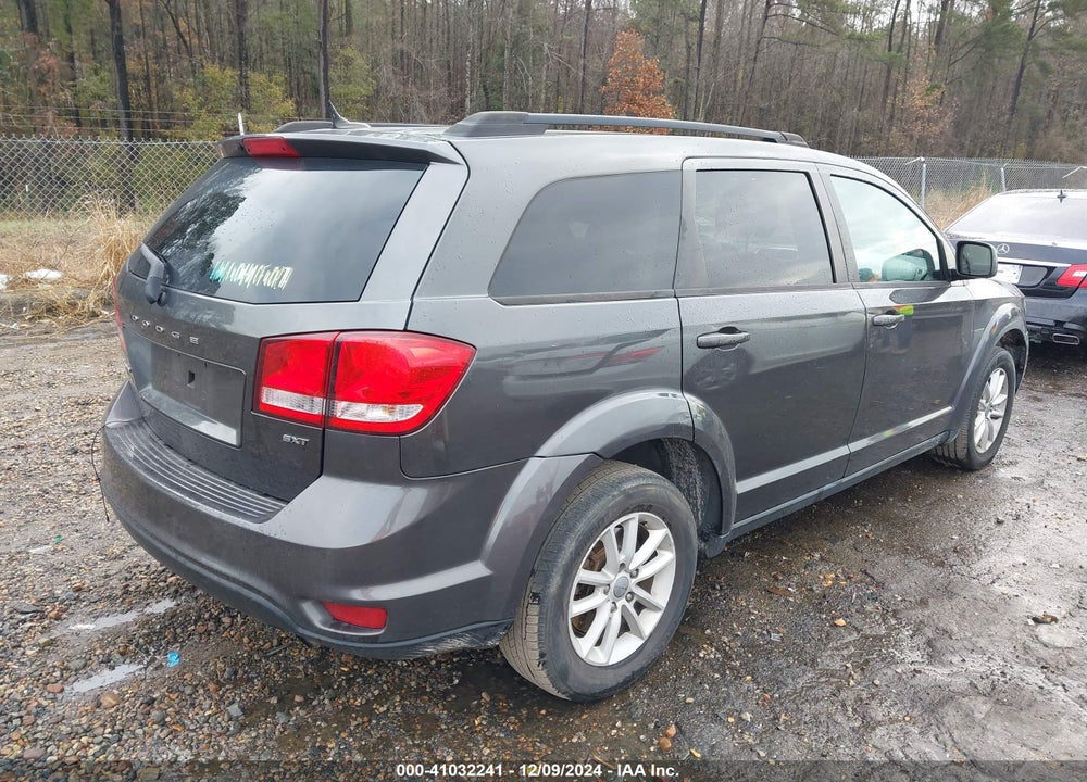2016 DODGE JOURNEY SXT VIN: 3C4PDCBB6GT157077