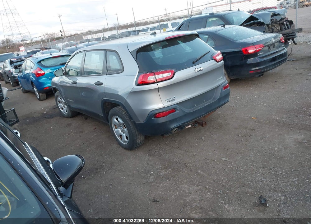 2015 JEEP CHEROKEE SPORT VIN: 1C4PJMAB0FW522832