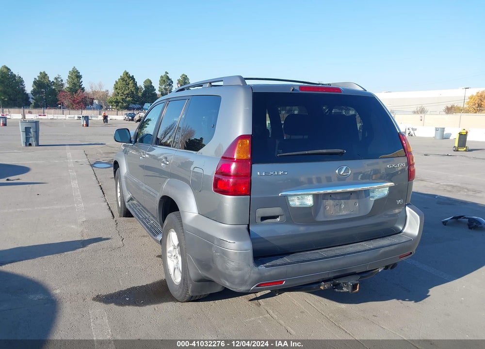 2004 LEXUS GX 470 VIN: JTJBT20X940024535
