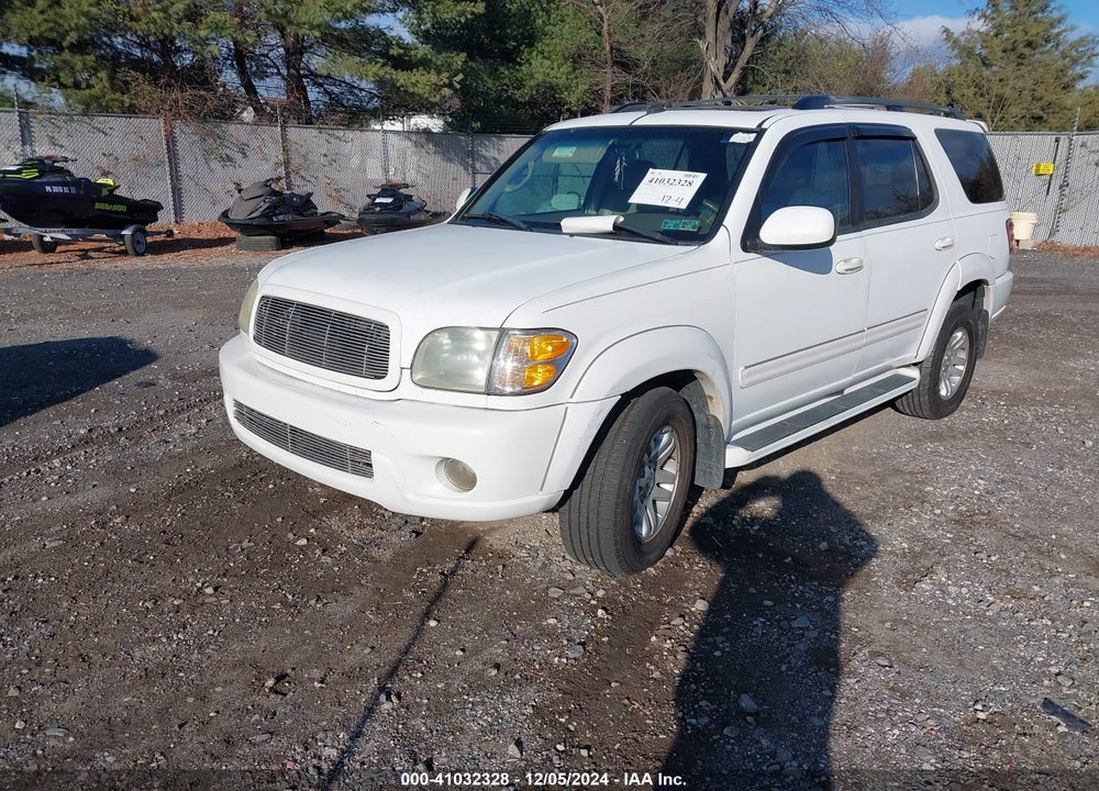 2003 TOYOTA SEQUOIA LIMITED V8 VIN: 5TDBT48A33S170181