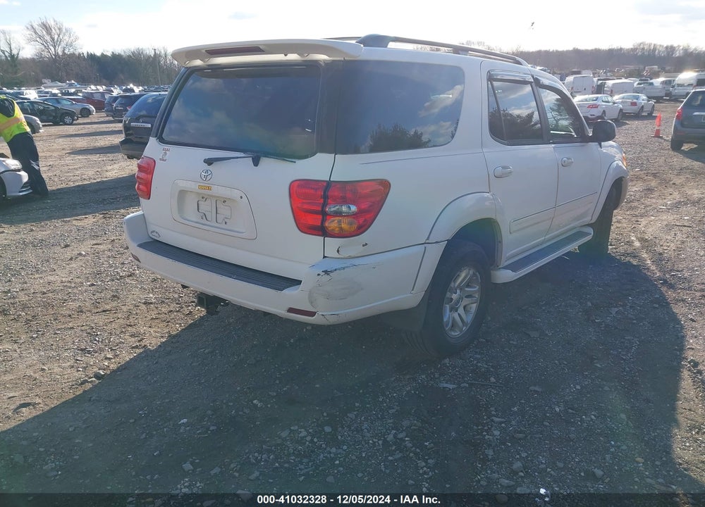 2003 TOYOTA SEQUOIA LIMITED V8 VIN: 5TDBT48A33S170181
