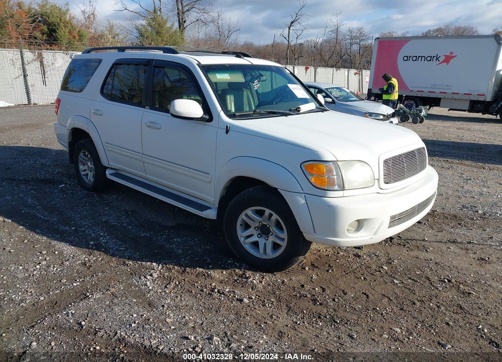 2003 TOYOTA SEQUOIA LIMITED V8 VIN: 5TDBT48A33S170181