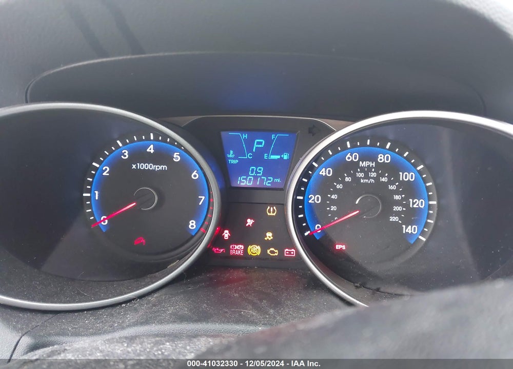 2012 HYUNDAI TUCSON GLS VIN: KM8JU3AC0CU423236