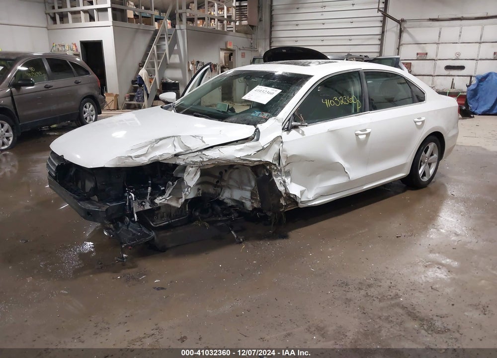 2012 VOLKSWAGEN PASSAT 2.5L SE VIN: 1VWBP7A34CC098486