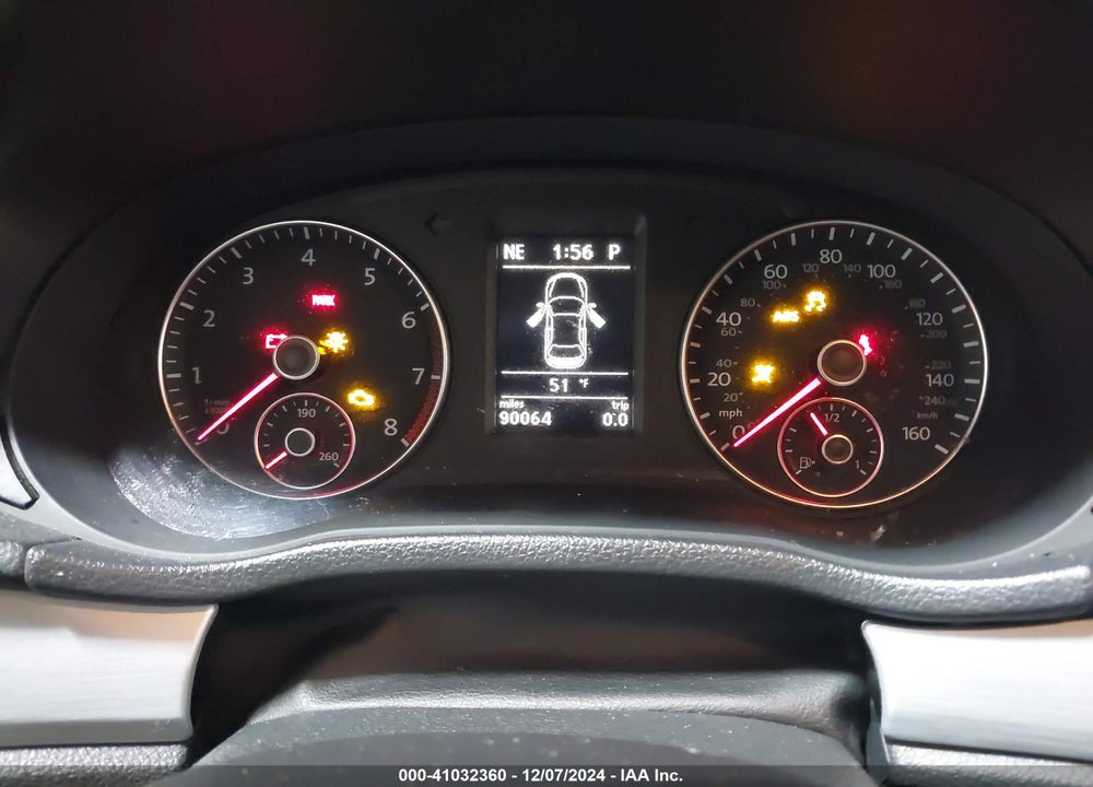 2012 VOLKSWAGEN PASSAT 2.5L SE VIN: 1VWBP7A34CC098486