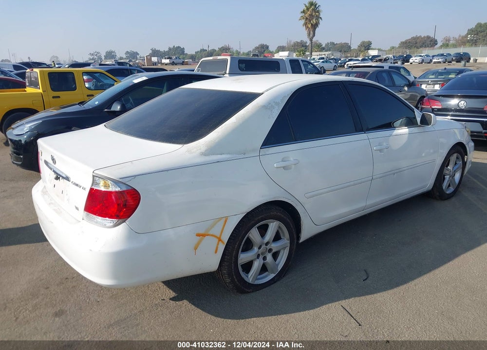 2005 TOYOTA CAMRY LE V6 VIN: 4T1BF32K75U614871