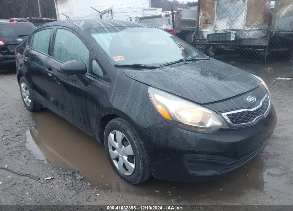 2012 KIA RIO EX VIN: KNADN4A34C6095258