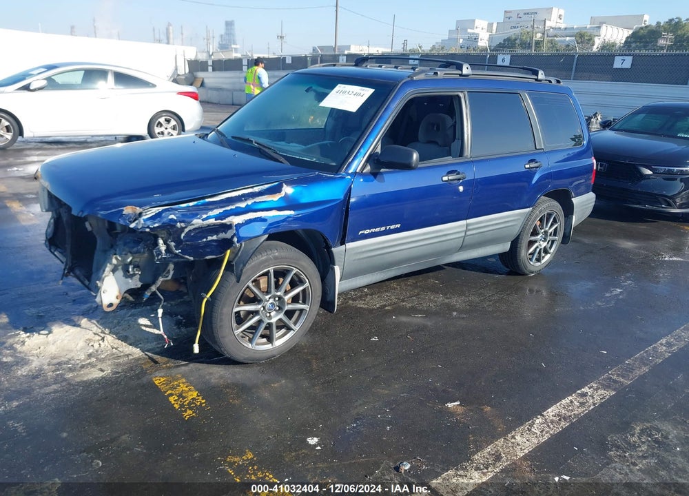 2001 SUBARU FORESTER L VIN: JF1SF63551H713681