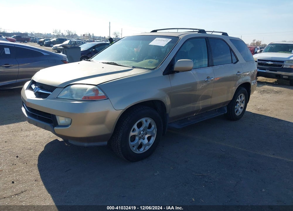 2001 ACURA MDX VIN: 2HNYD18651H518652