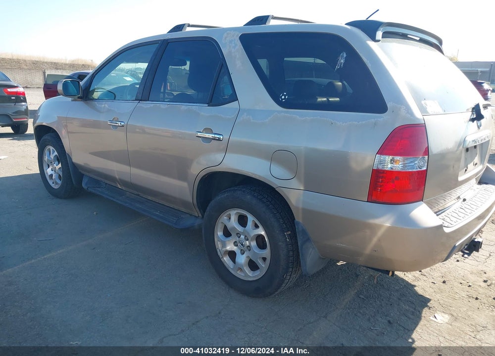 2001 ACURA MDX VIN: 2HNYD18651H518652