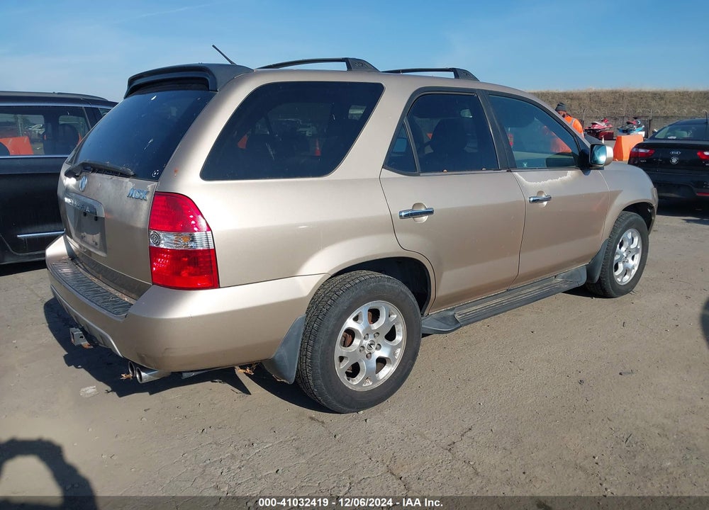 2001 ACURA MDX VIN: 2HNYD18651H518652