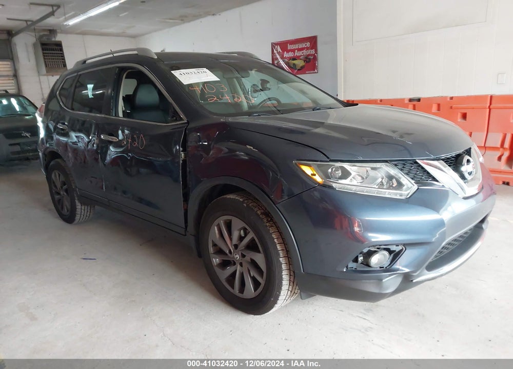 2016 NISSAN ROGUE SL VIN: 5N1AT2MV6GC862348