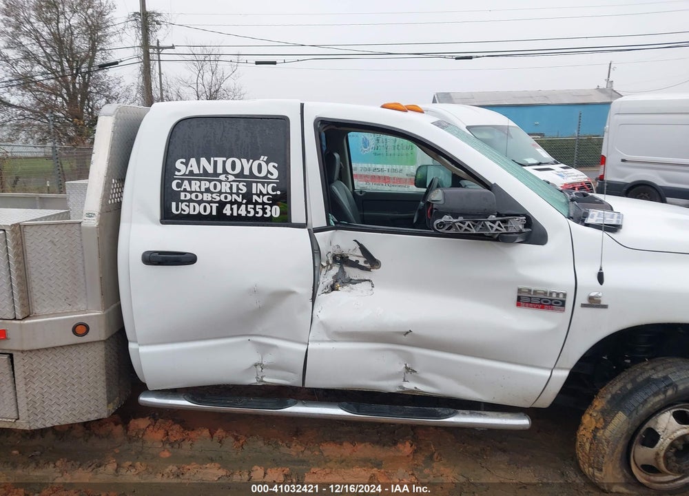 2007 DODGE RAM 3500 HD CHASSIS ST/SLT/LARAMIE VIN: 3D6WH48A97G838809