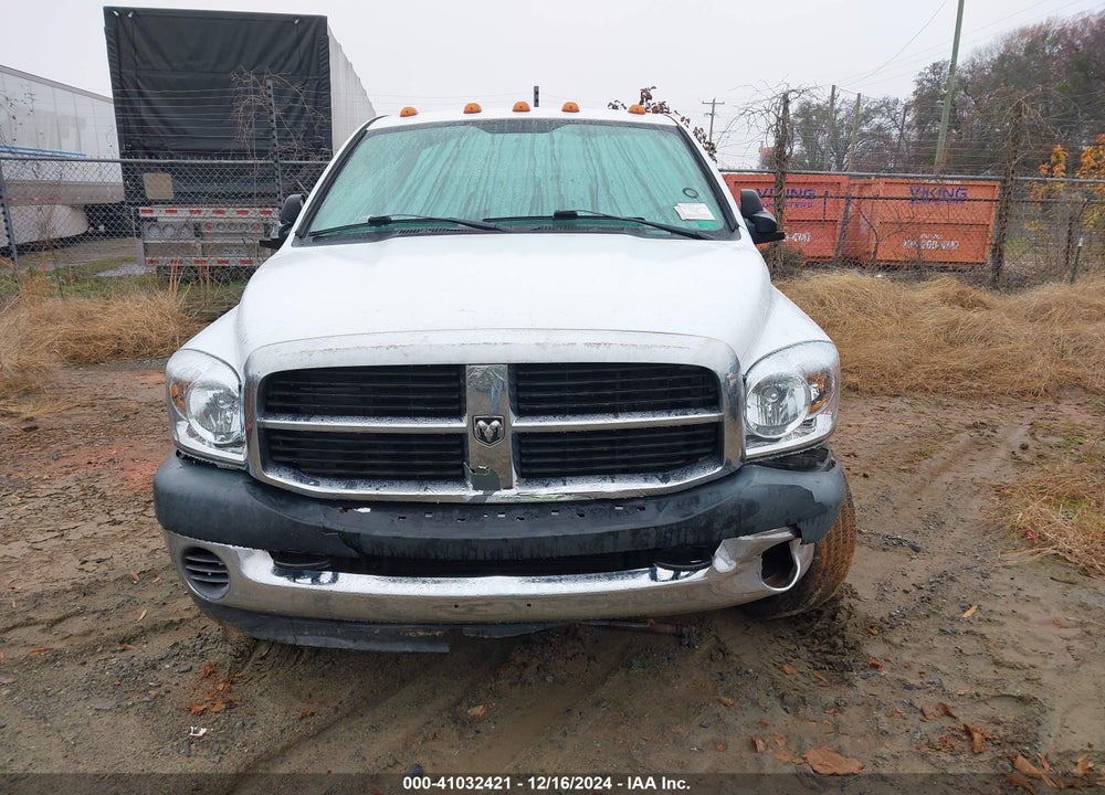 2007 DODGE RAM 3500 HD CHASSIS ST/SLT/LARAMIE VIN: 3D6WH48A97G838809