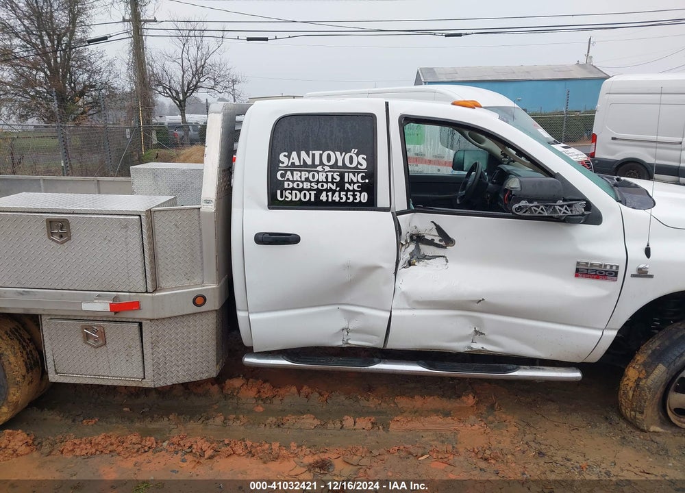 2007 DODGE RAM 3500 HD CHASSIS ST/SLT/LARAMIE VIN: 3D6WH48A97G838809