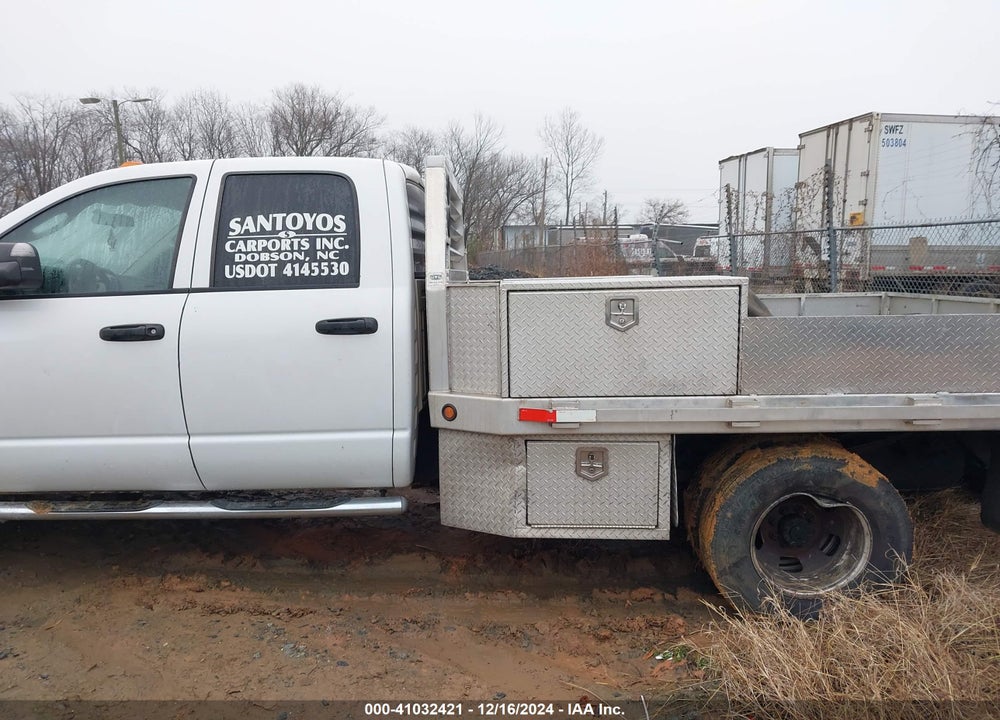 2007 DODGE RAM 3500 HD CHASSIS ST/SLT/LARAMIE VIN: 3D6WH48A97G838809