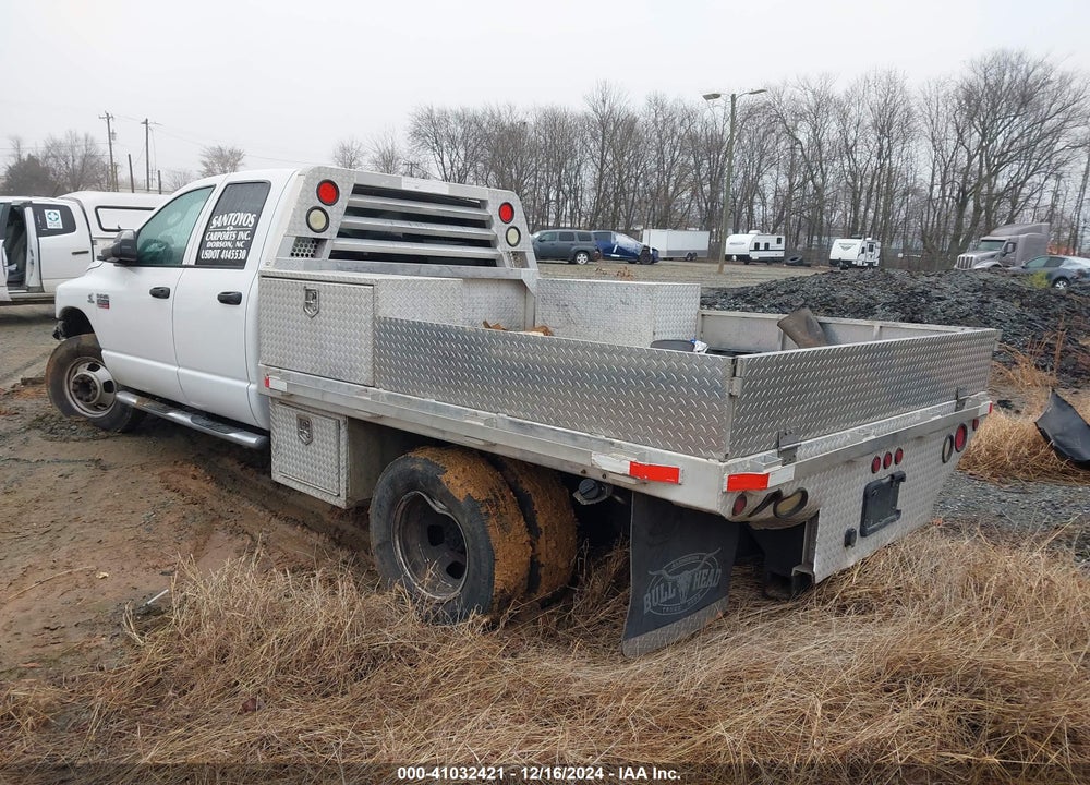 2007 DODGE RAM 3500 HD CHASSIS ST/SLT/LARAMIE VIN: 3D6WH48A97G838809