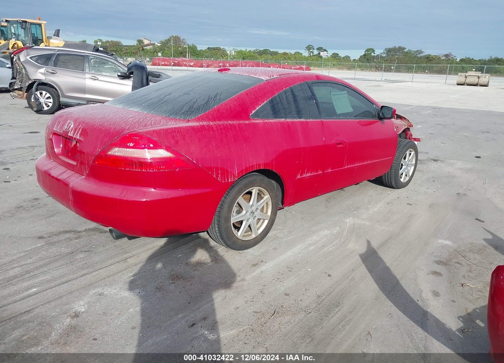 2004 HONDA ACCORD 3.0 EX VIN: 1HGCM82634A014915