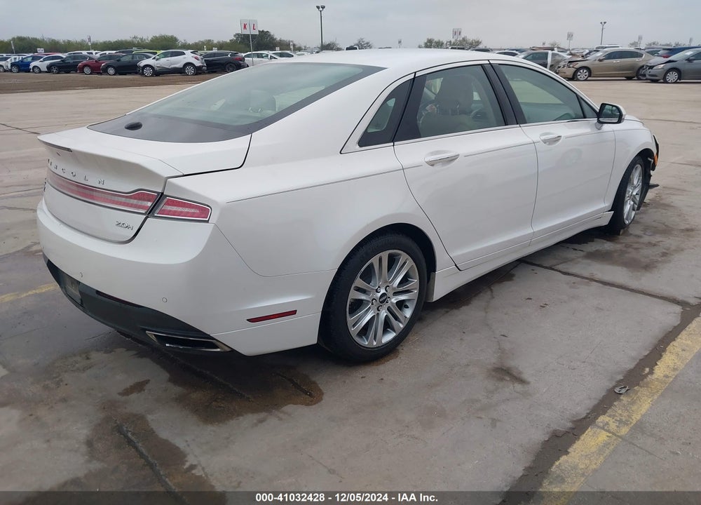 2016 LINCOLN MKZ HYBRID VIN: 3LN6L2LU2GR622584