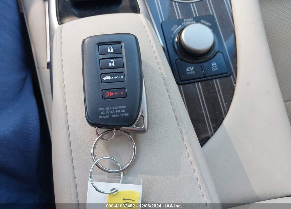 2019 LEXUS RX 450H VIN: 2T2BGMCAXKC034922