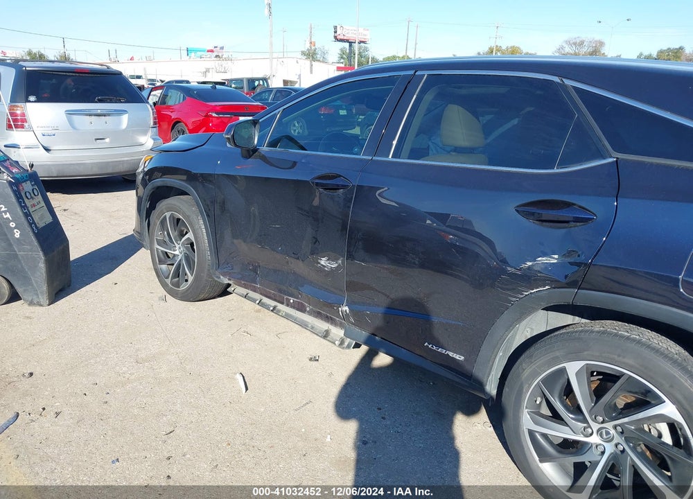 2019 LEXUS RX 450H VIN: 2T2BGMCAXKC034922