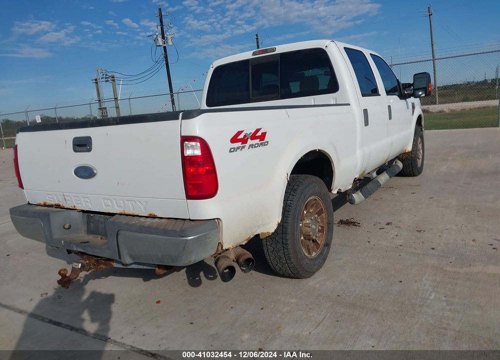 2008 HARLEY-DAVIDSON FORD F-250 FX4//KING RANCH/LARIAT/XL/XLT VIN: 1FTSW21R68EB36454