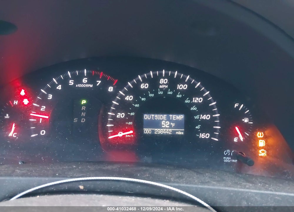 2007 TOYOTA CAMRY XLE V6 VIN: 4T1BK46K67U018116
